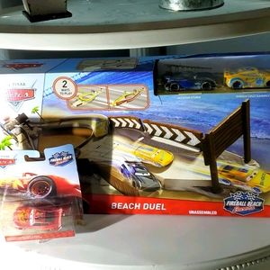 Cars Beach Duel Playset